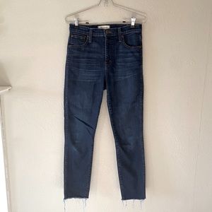 Madewell 10” High Rise Skinny Jeans